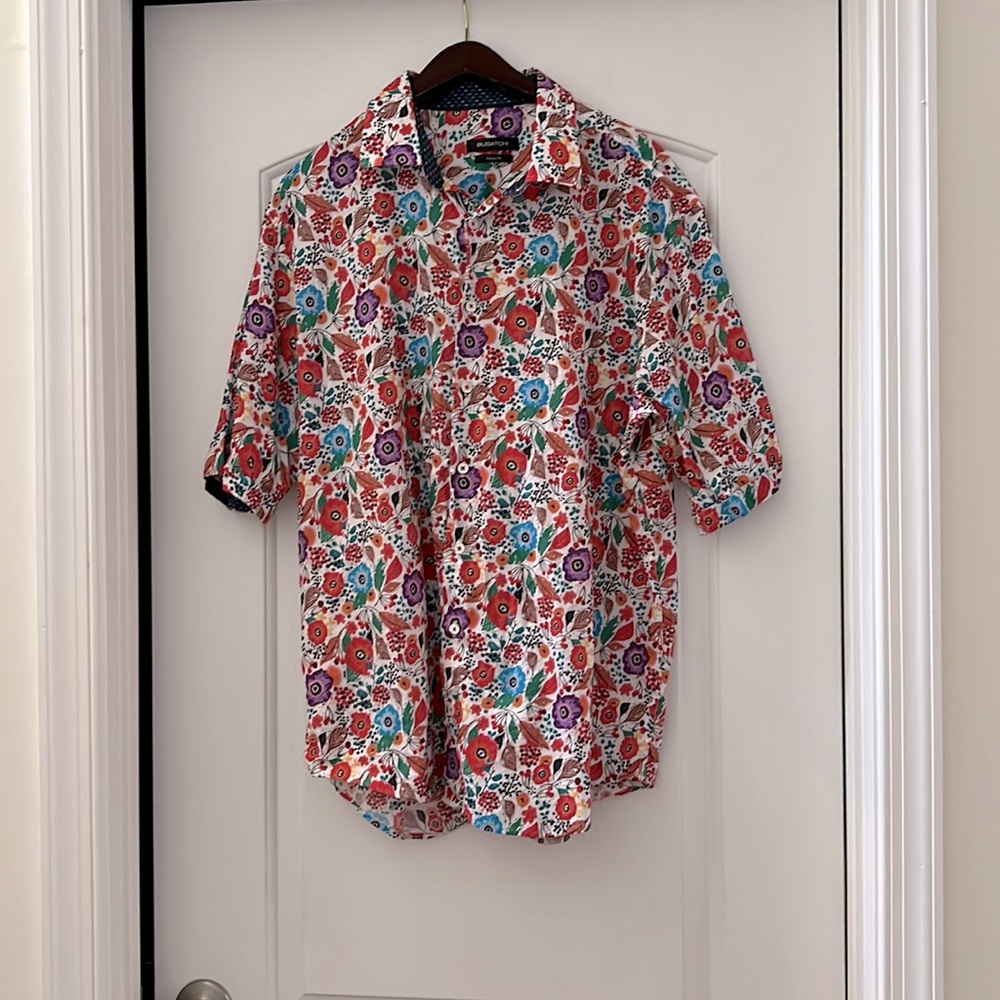 Bugatchi Button Down Short Sleeve